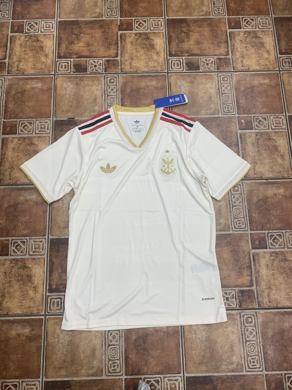 adidas Originals Flamengo 2025/26 Third Kit Jersey Size M